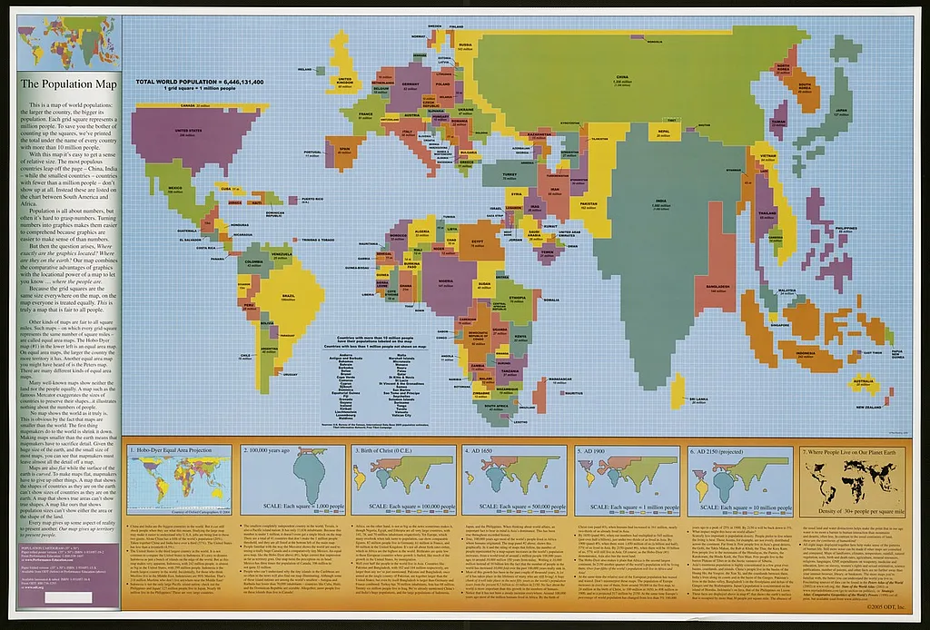 Odt Maps World Population Map