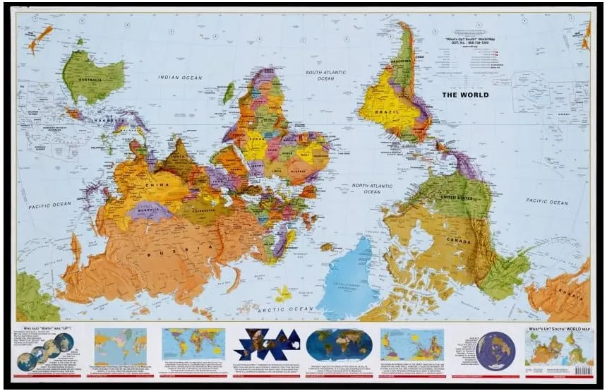 What's up? - South! map by ODT